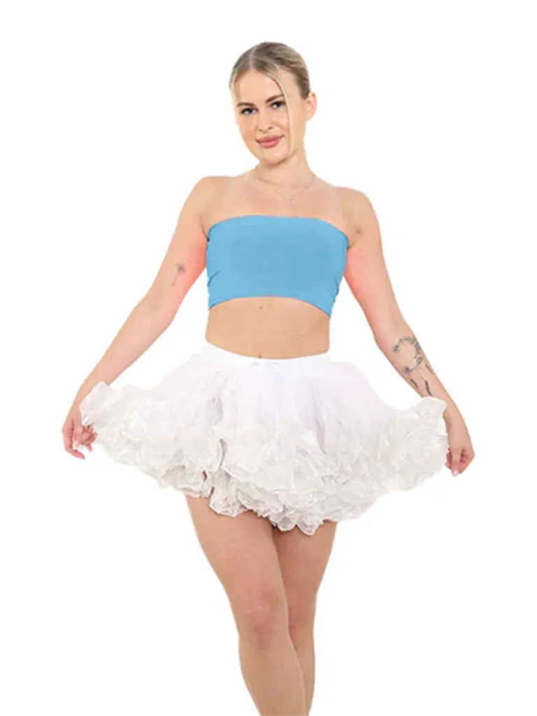 The Fancy Dress Women's Boob Tube Bandeau Crop Bra Top