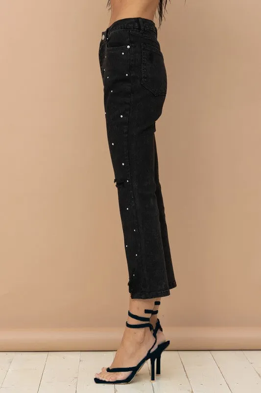 The Flamingo Rhinestone Jeans