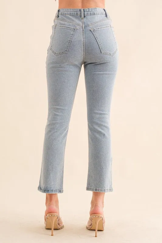The Flamingo Rhinestone Jeans