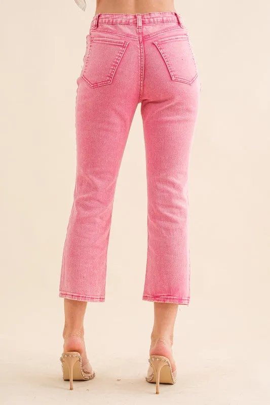 The Flamingo Rhinestone Jeans
