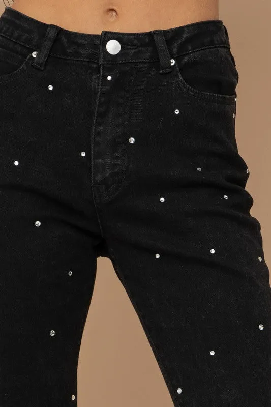 The Flamingo Rhinestone Jeans