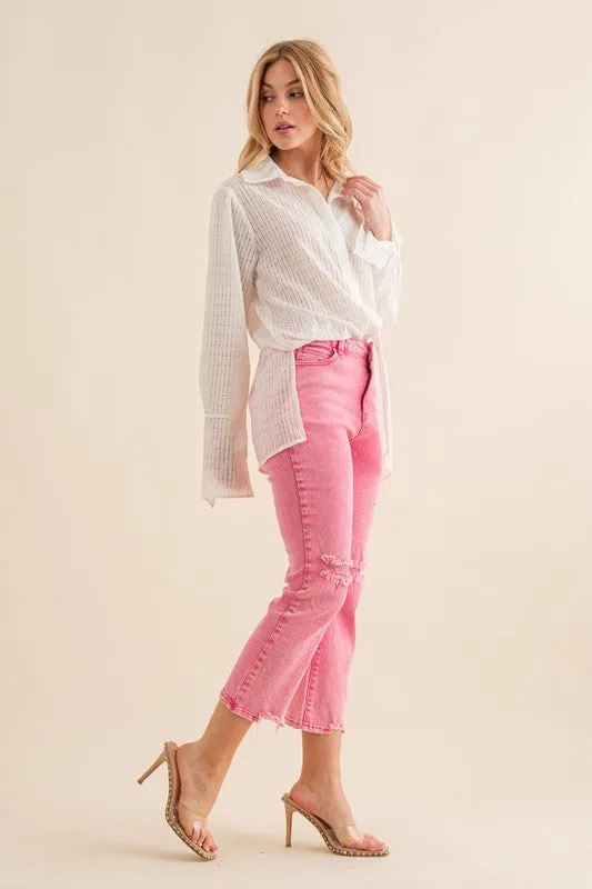 The Flamingo Rhinestone Jeans