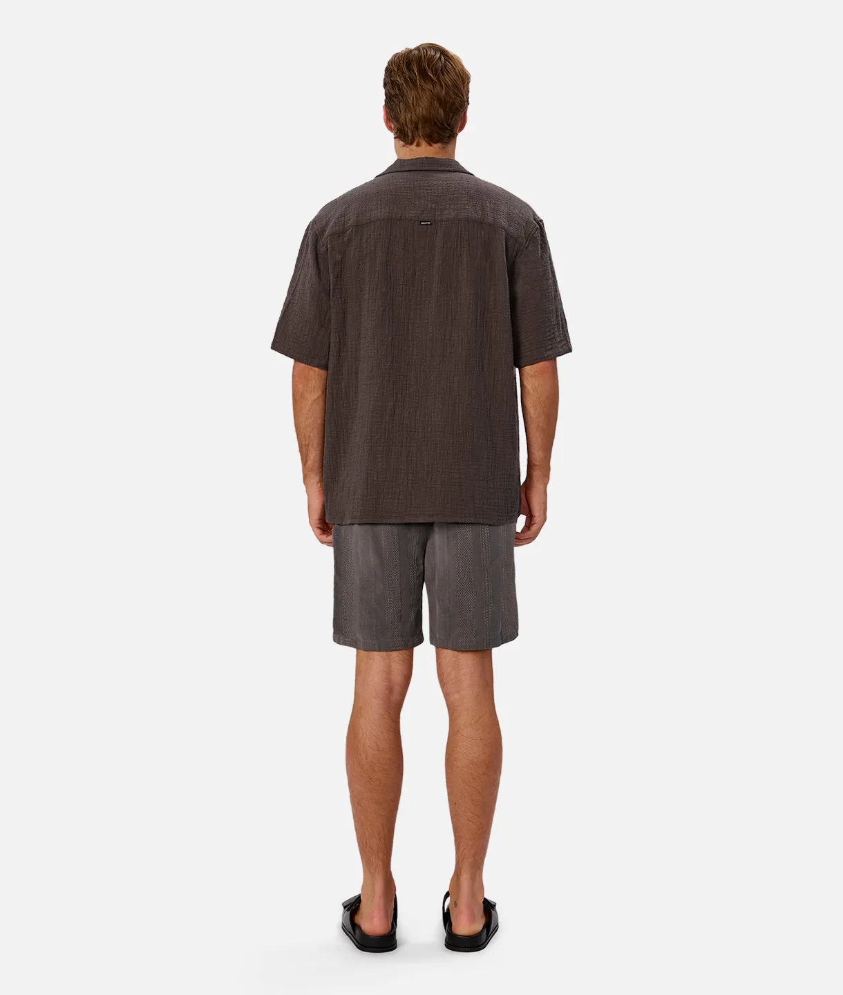 The Seguro S/s Shirt - Onyx