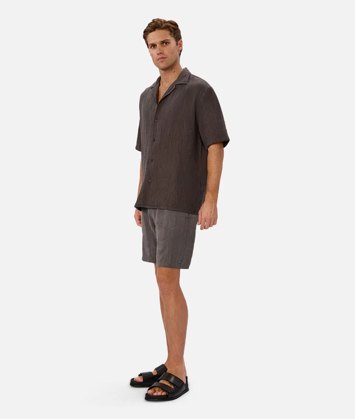 The Seguro S/s Shirt - Onyx