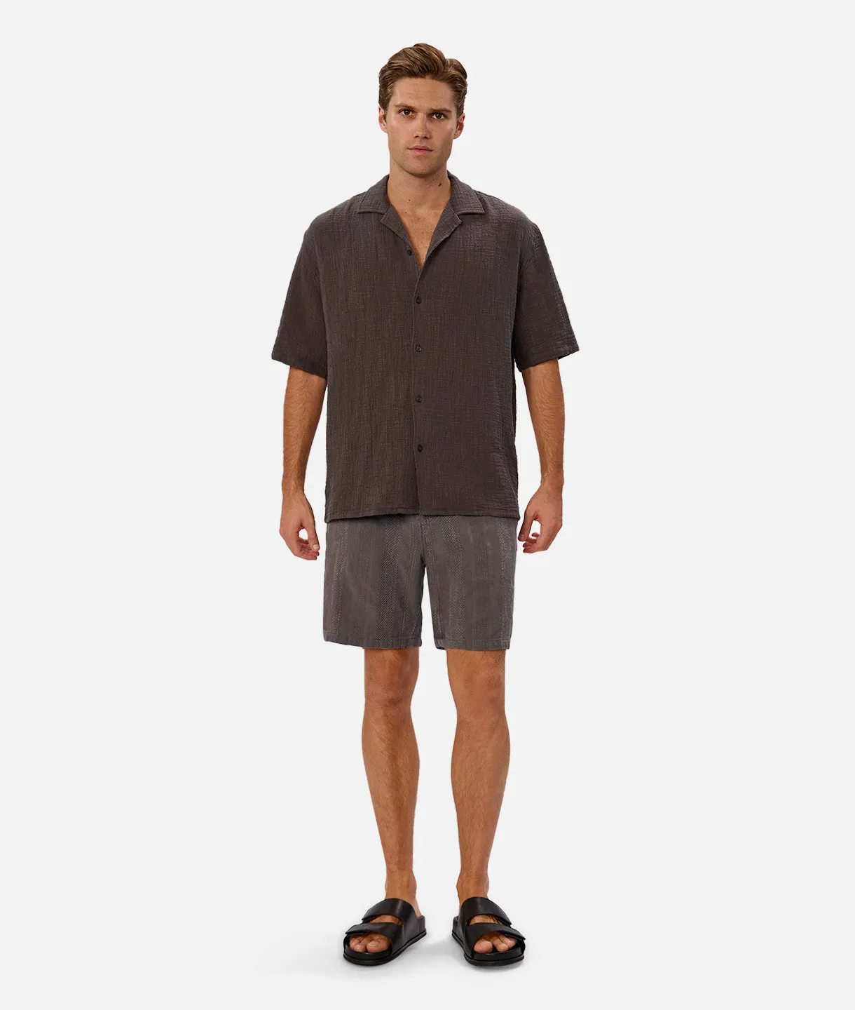 The Seguro S/s Shirt - Onyx