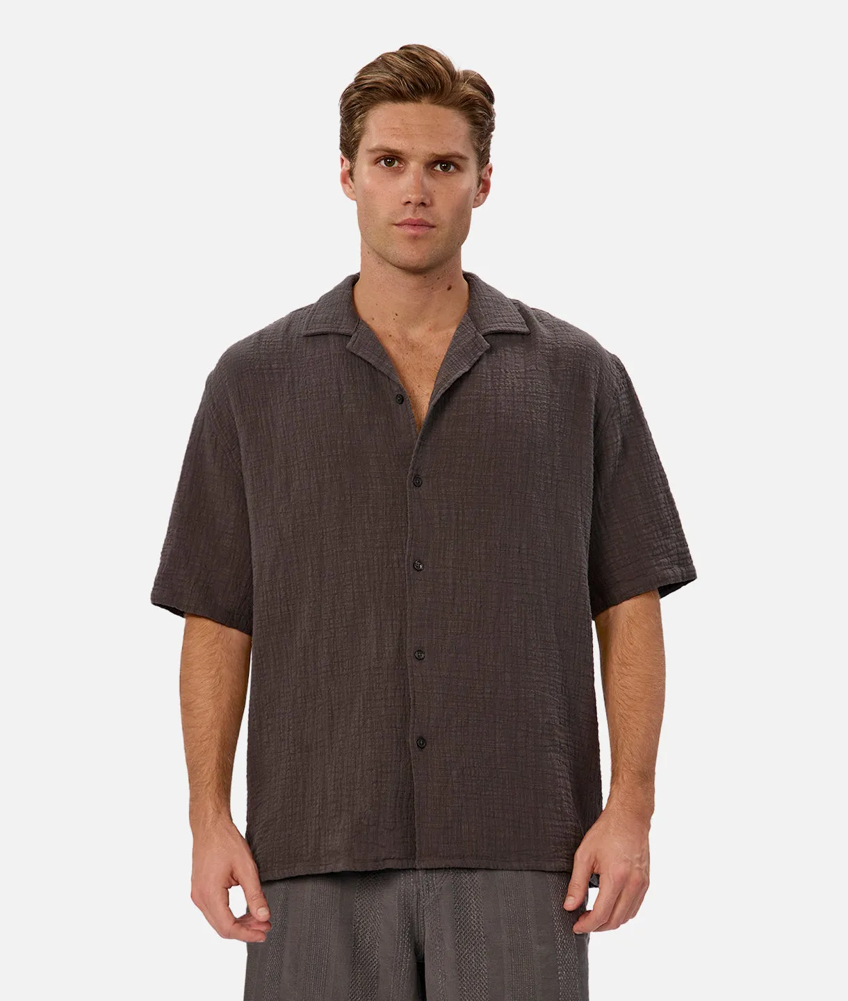 The Seguro S/s Shirt - Onyx