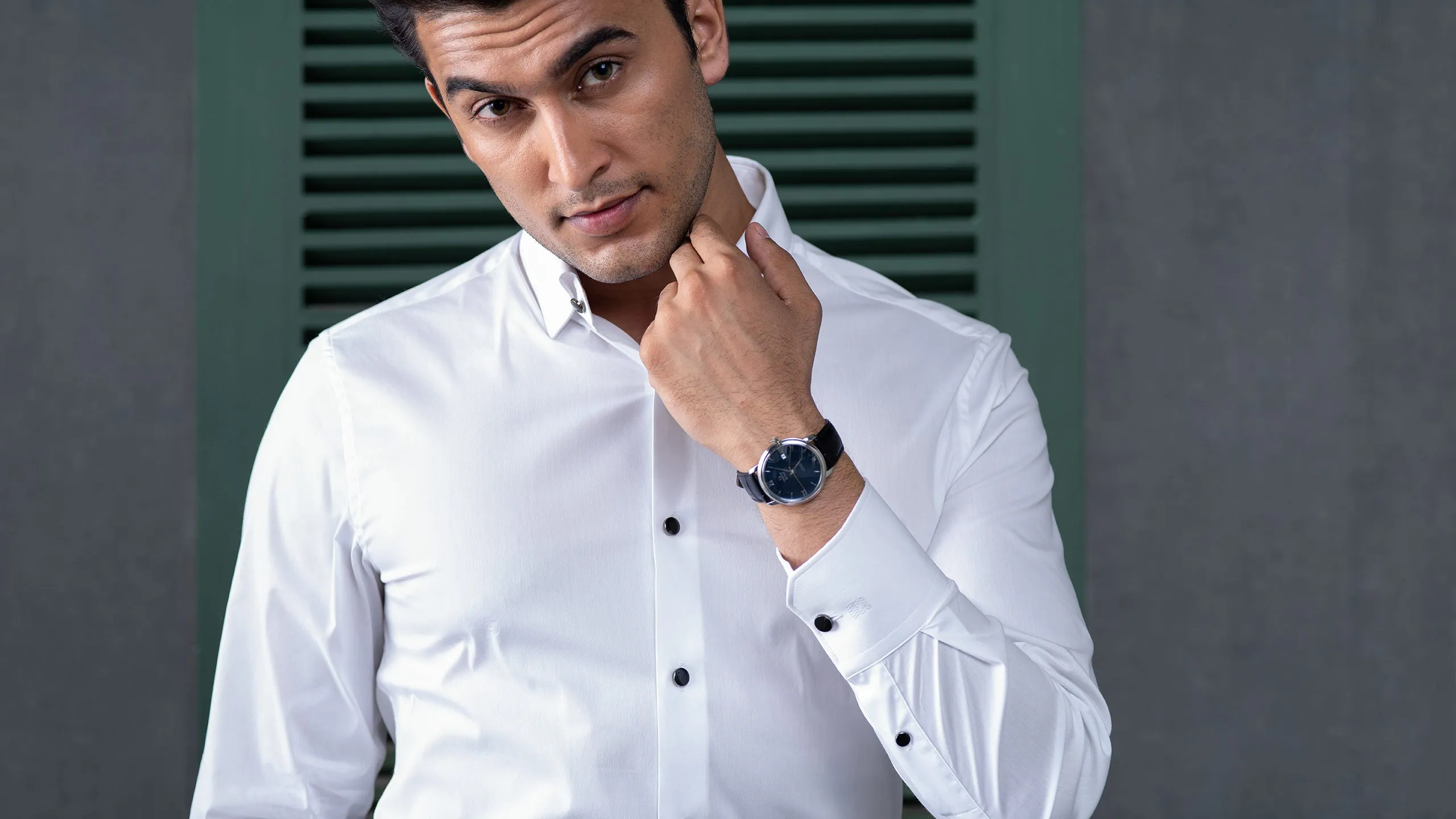 The White Tux Shirt