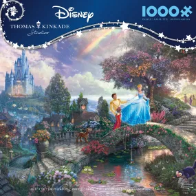 Thomas Kinkade Disney - Cinderella Wishes Upon a Dream- 1000 Piece Puzzle