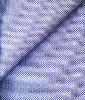 Thomas Mason Midnight Blue 100 2-ply Cotton Oxford Tailored Shirt