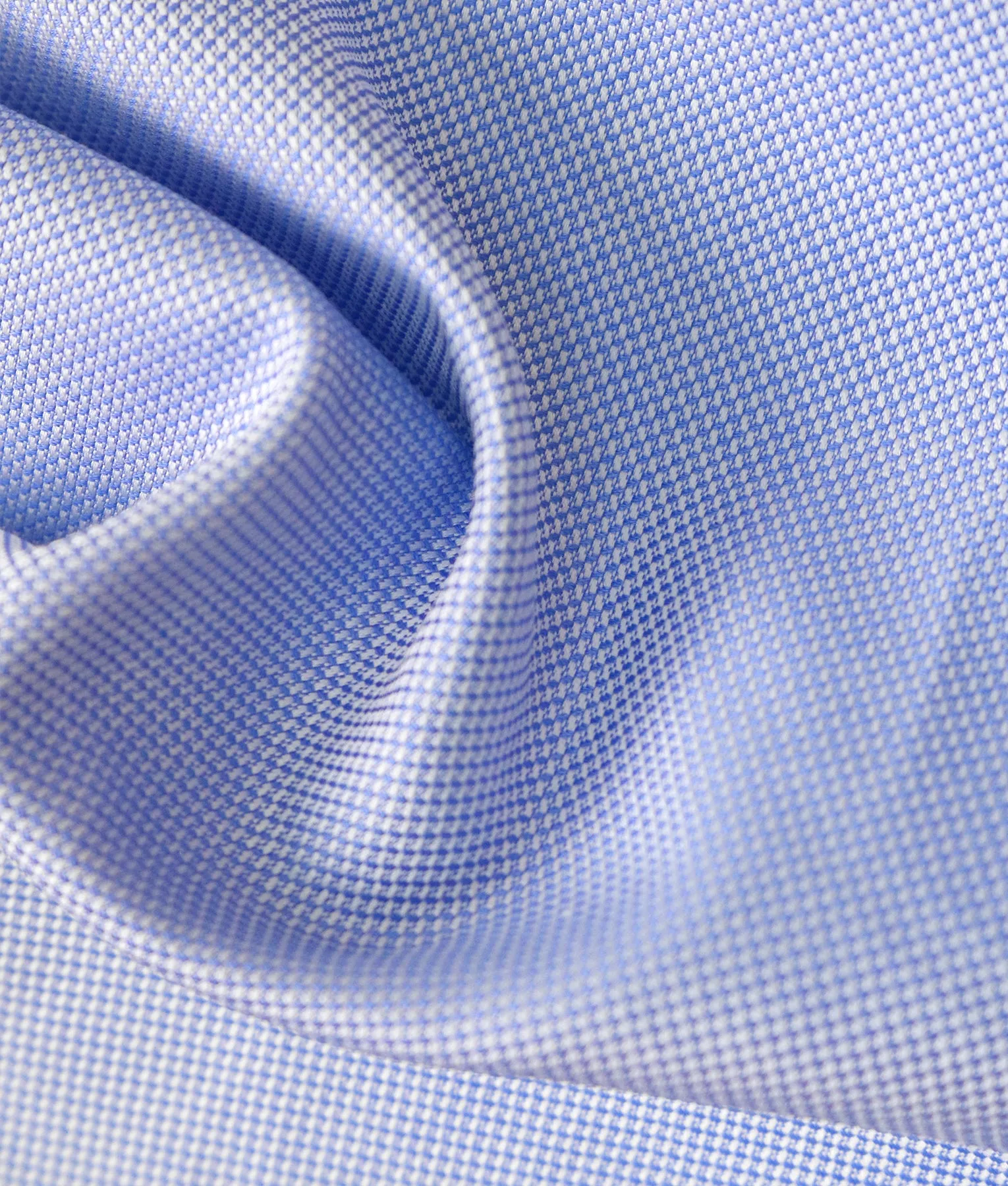Thomas Mason Midnight Blue 100 2-ply Cotton Oxford Tailored Shirt