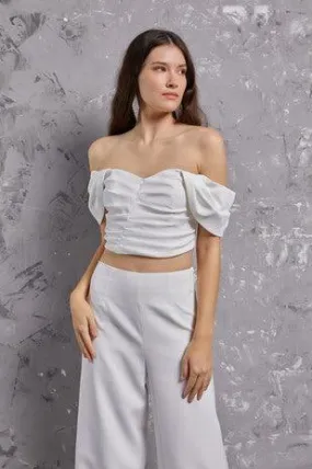 tube top with sleeves