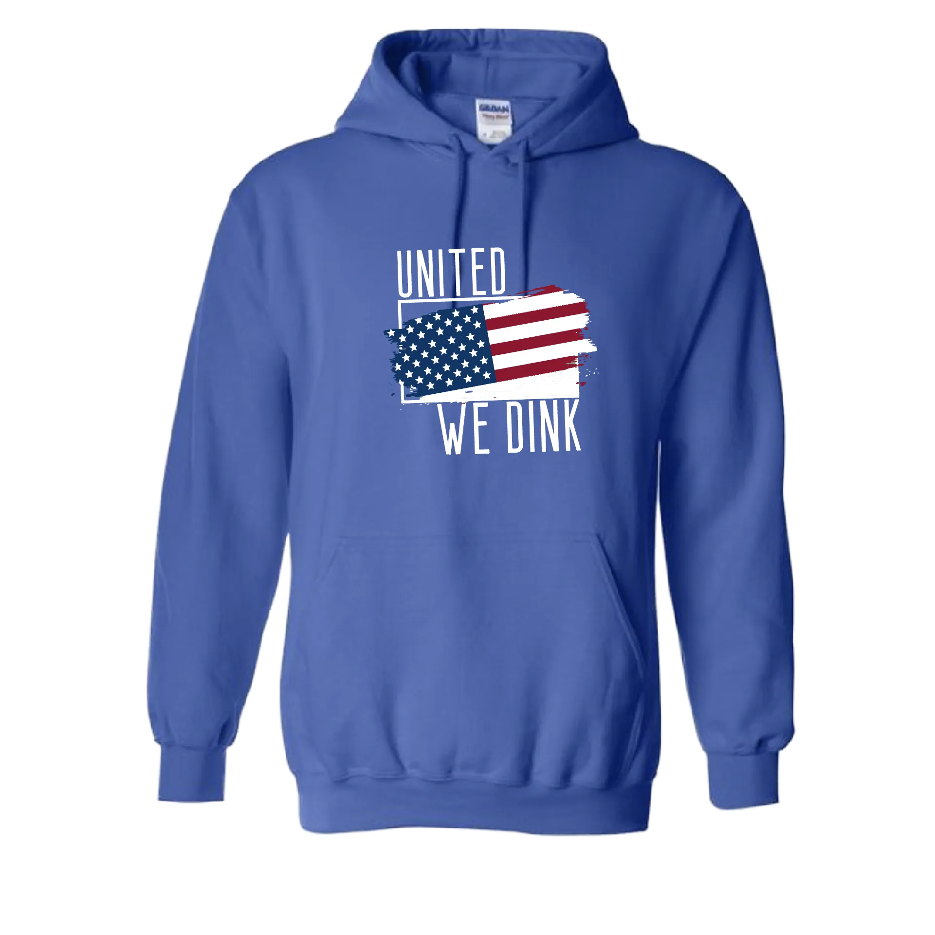 United We Dink | Unisex Hoodie Pickleball Sweatshirt | 50% Cotton 50% Polyester