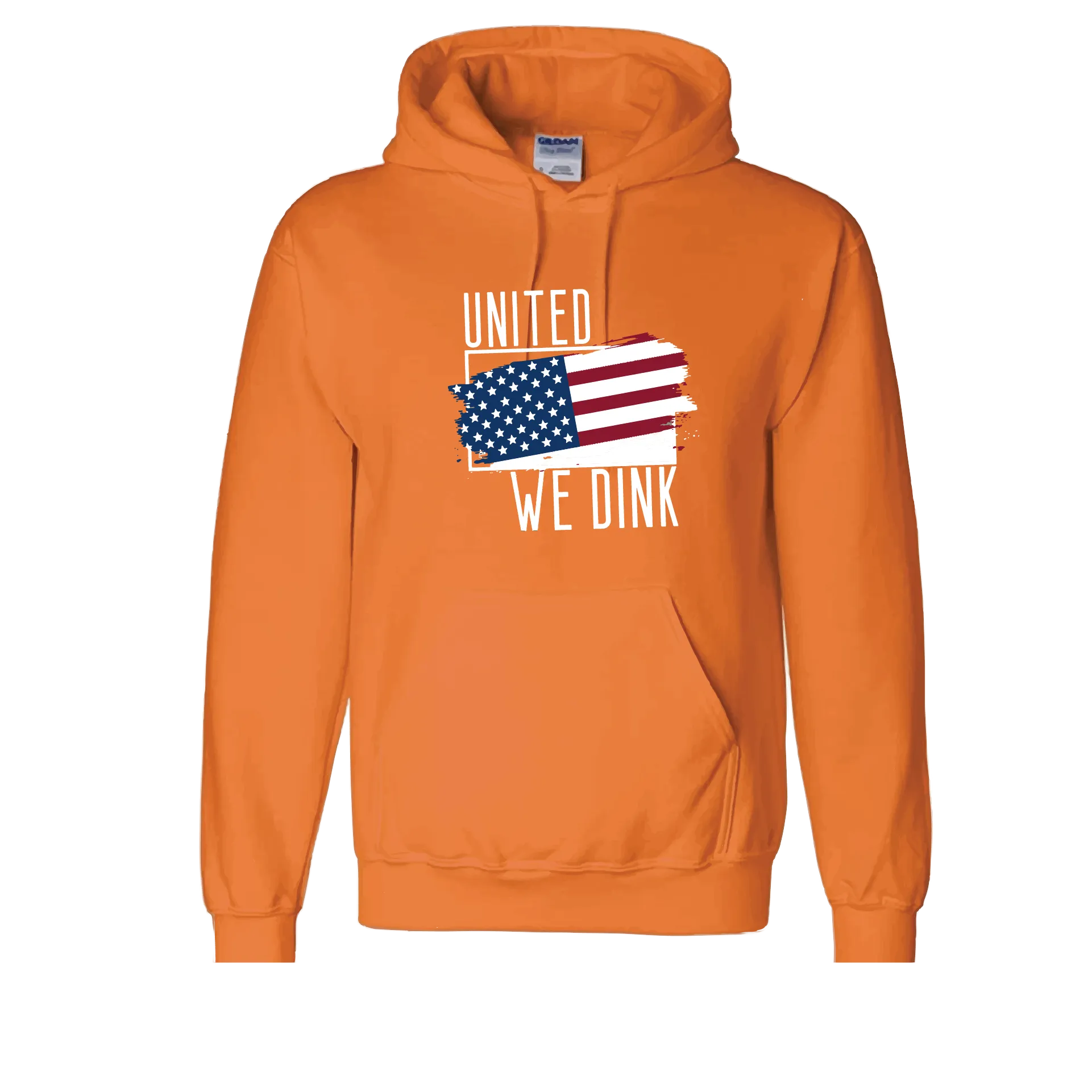 United We Dink | Unisex Hoodie Pickleball Sweatshirt | 50% Cotton 50% Polyester