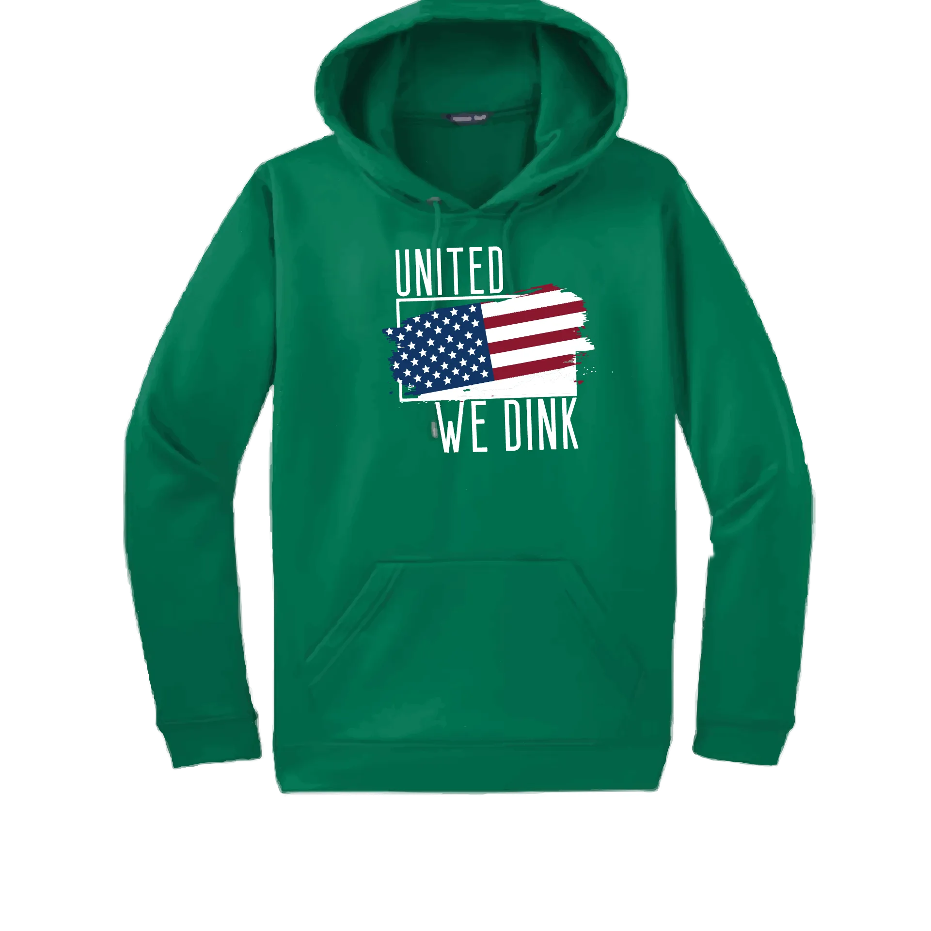 United We Dink | Unisex Hoodie Pickleball Sweatshirt | 50% Cotton 50% Polyester