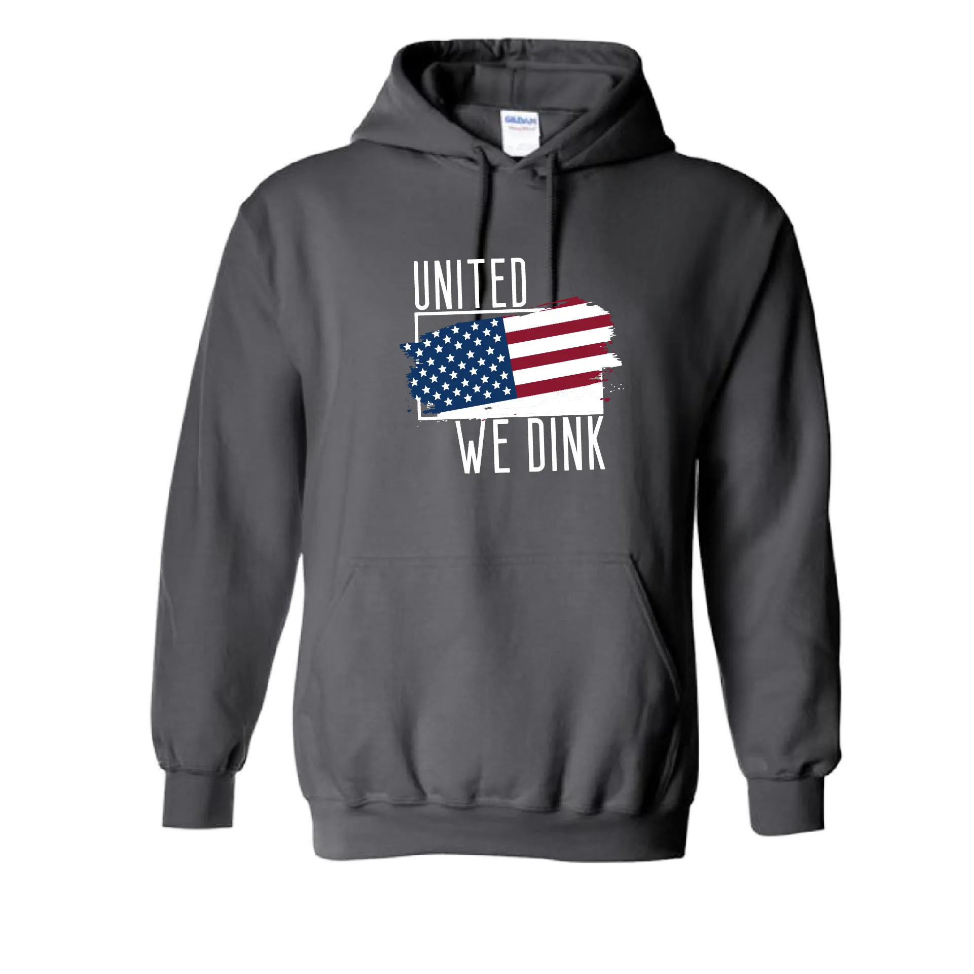 United We Dink | Unisex Hoodie Pickleball Sweatshirt | 50% Cotton 50% Polyester