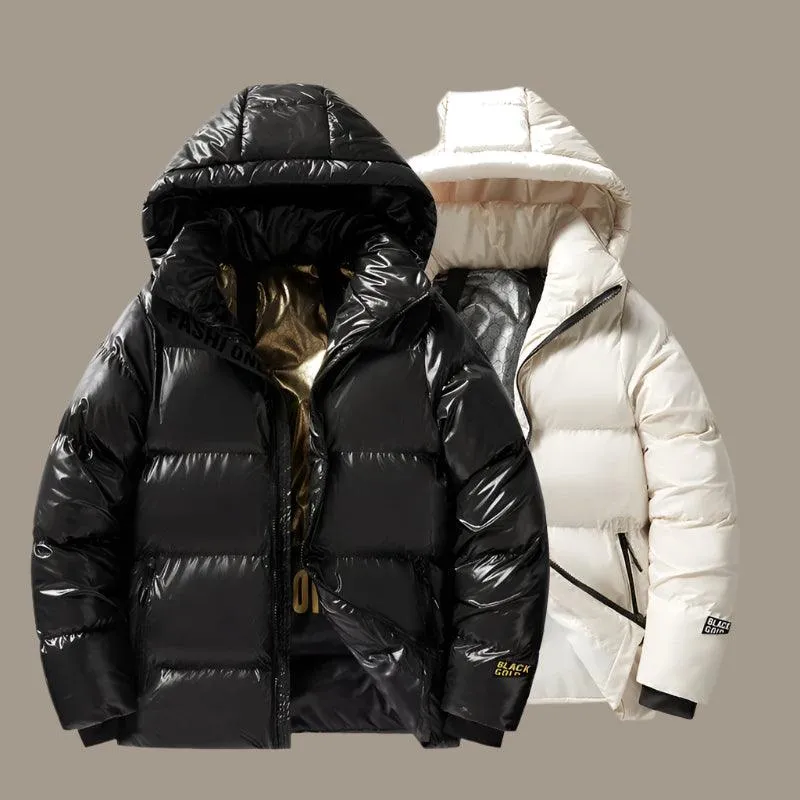 Winter Men Casual Windproof Hooded  Classic Bomber Thick t Male Parka Jackets