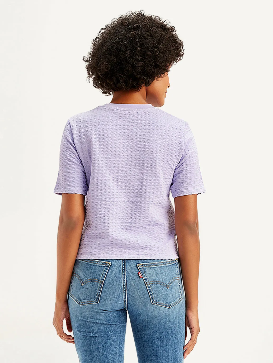 Women's Textured Regular Fit Top