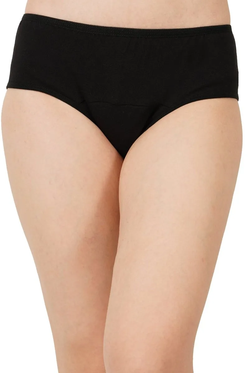 Womens Underwear Period panties 3 Layer | Black