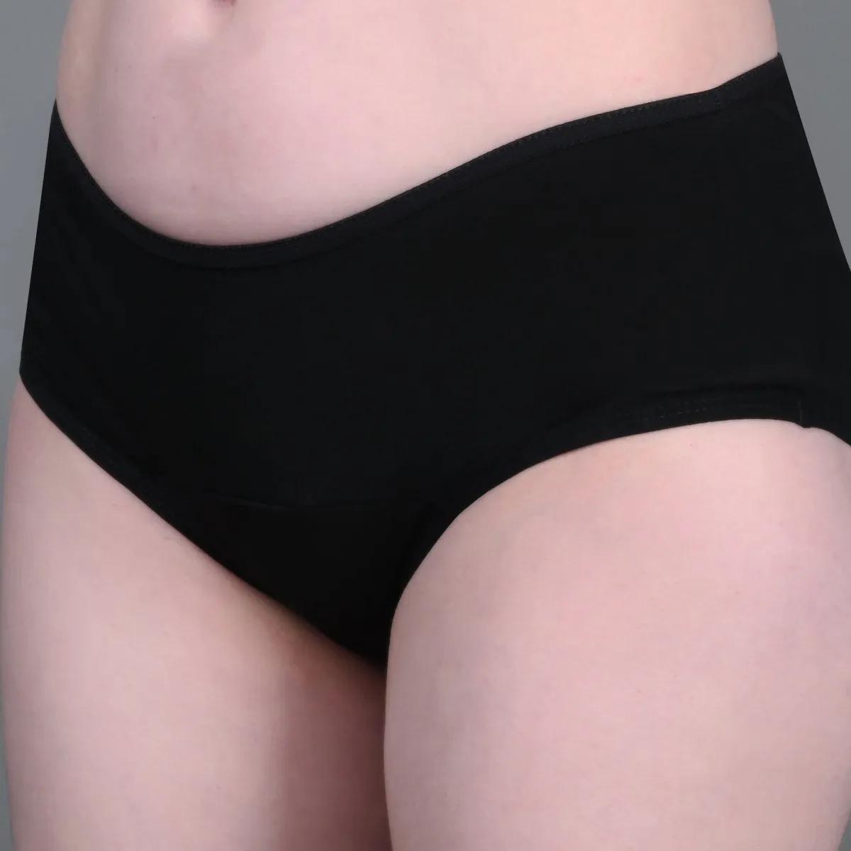 Womens Underwear Period panties 3 Layer | Black