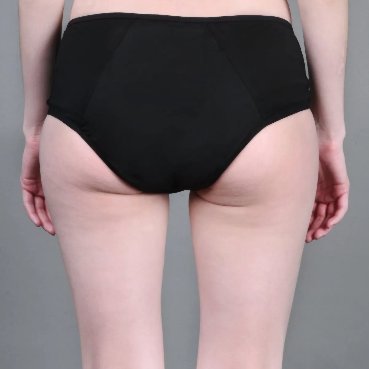 Womens Underwear Period panties 3 Layer | Black