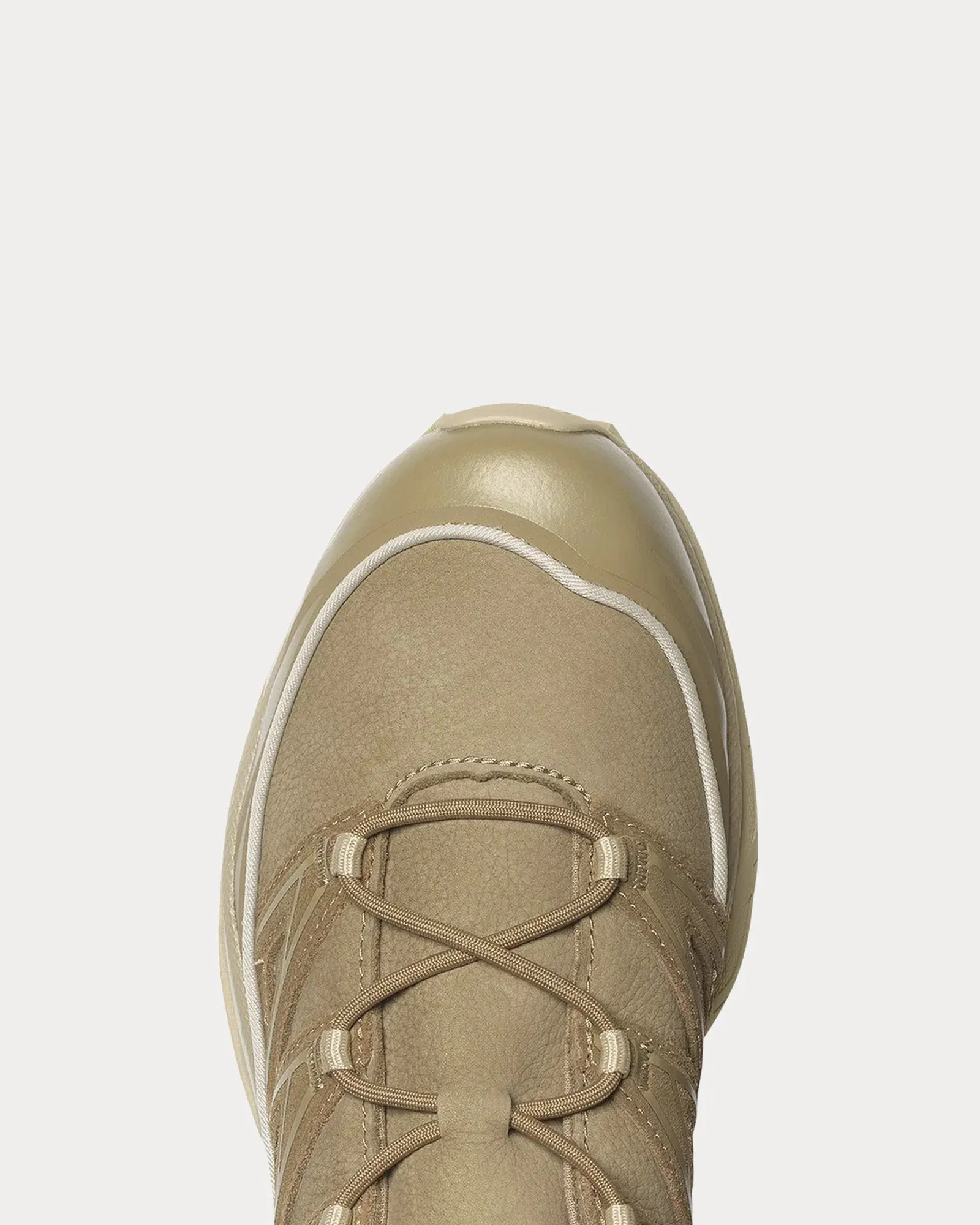 XT-6 Expanse Leather Kelp / Safari / Almond Milk Low Top Sneakers