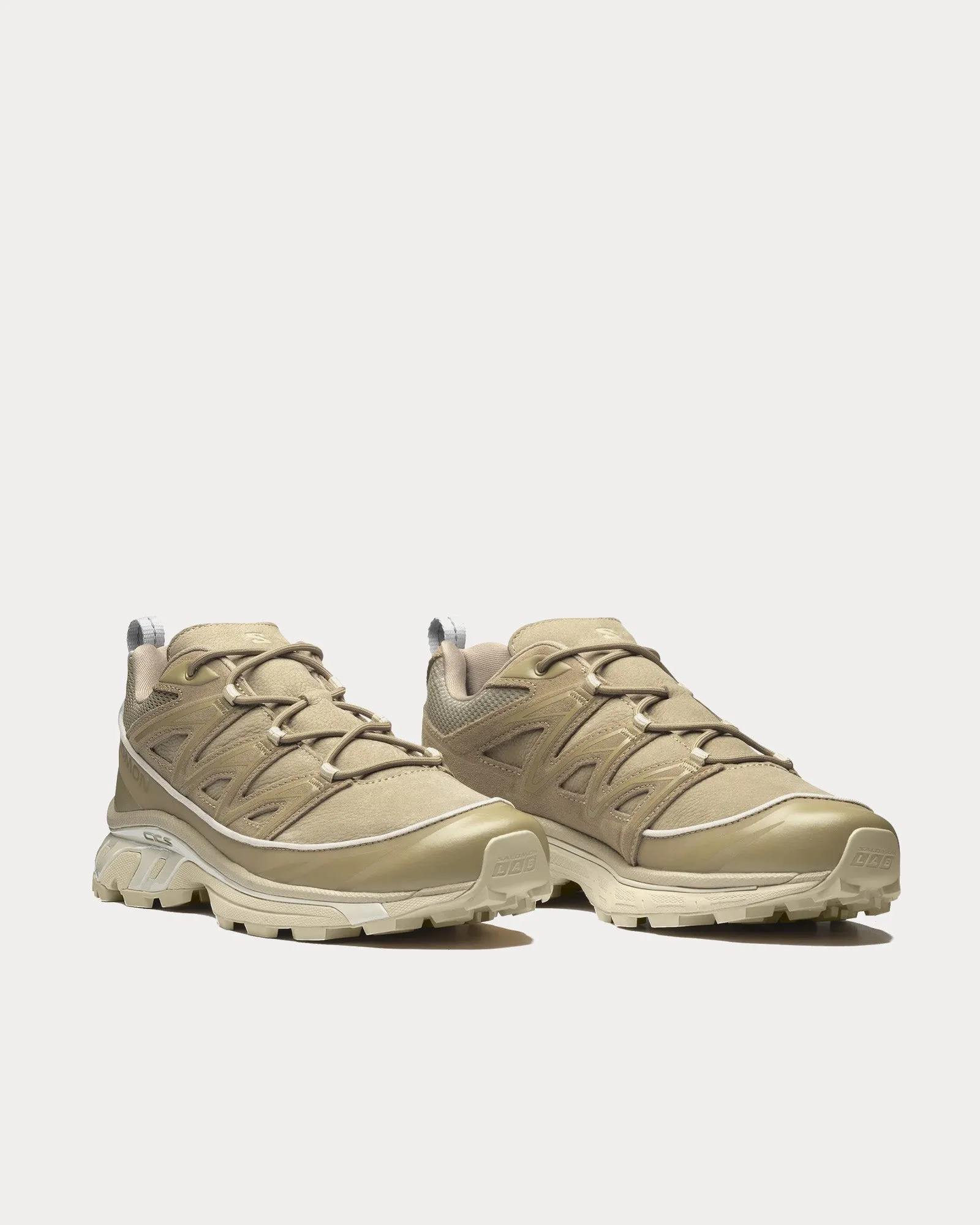 XT-6 Expanse Leather Kelp / Safari / Almond Milk Low Top Sneakers