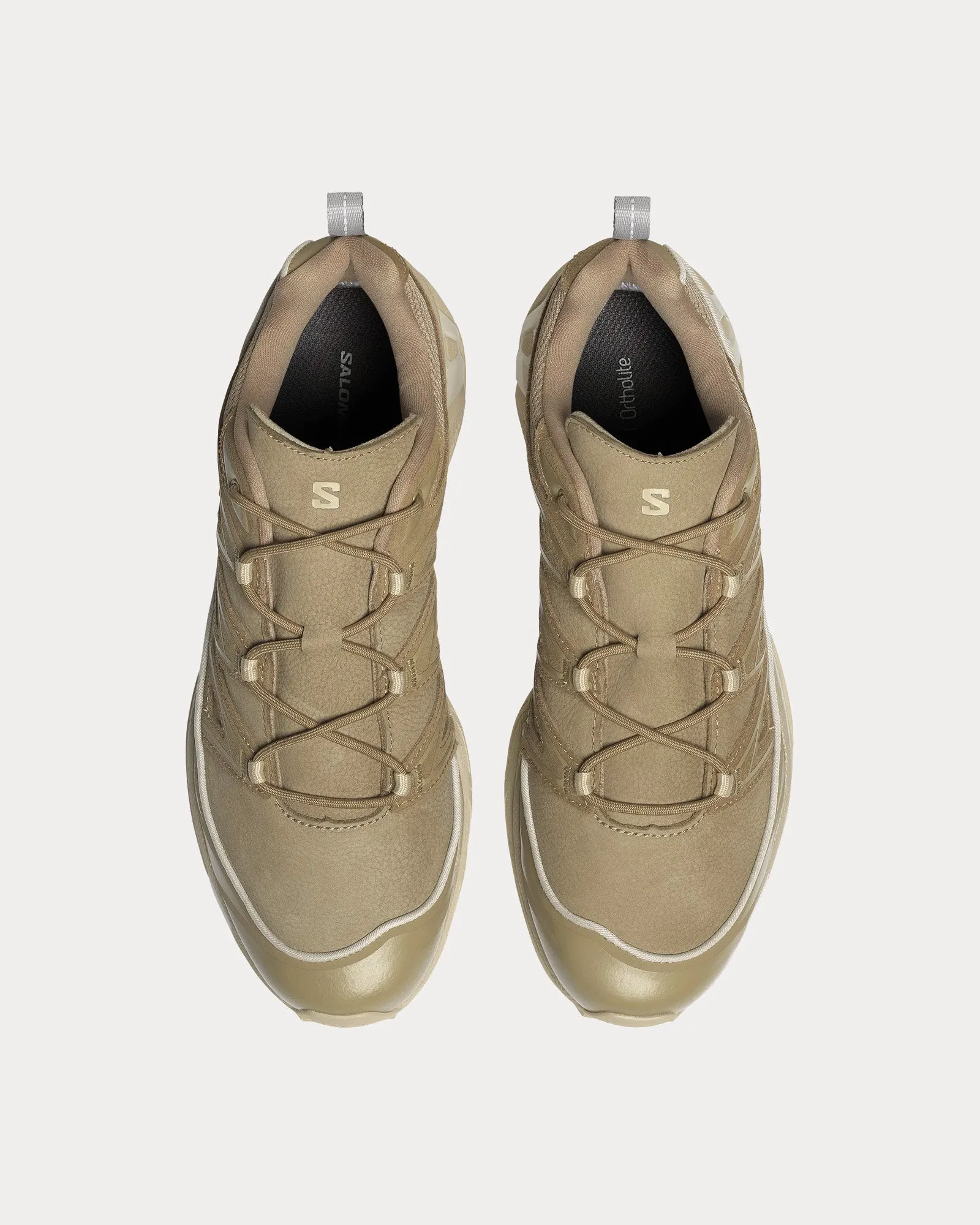 XT-6 Expanse Leather Kelp / Safari / Almond Milk Low Top Sneakers