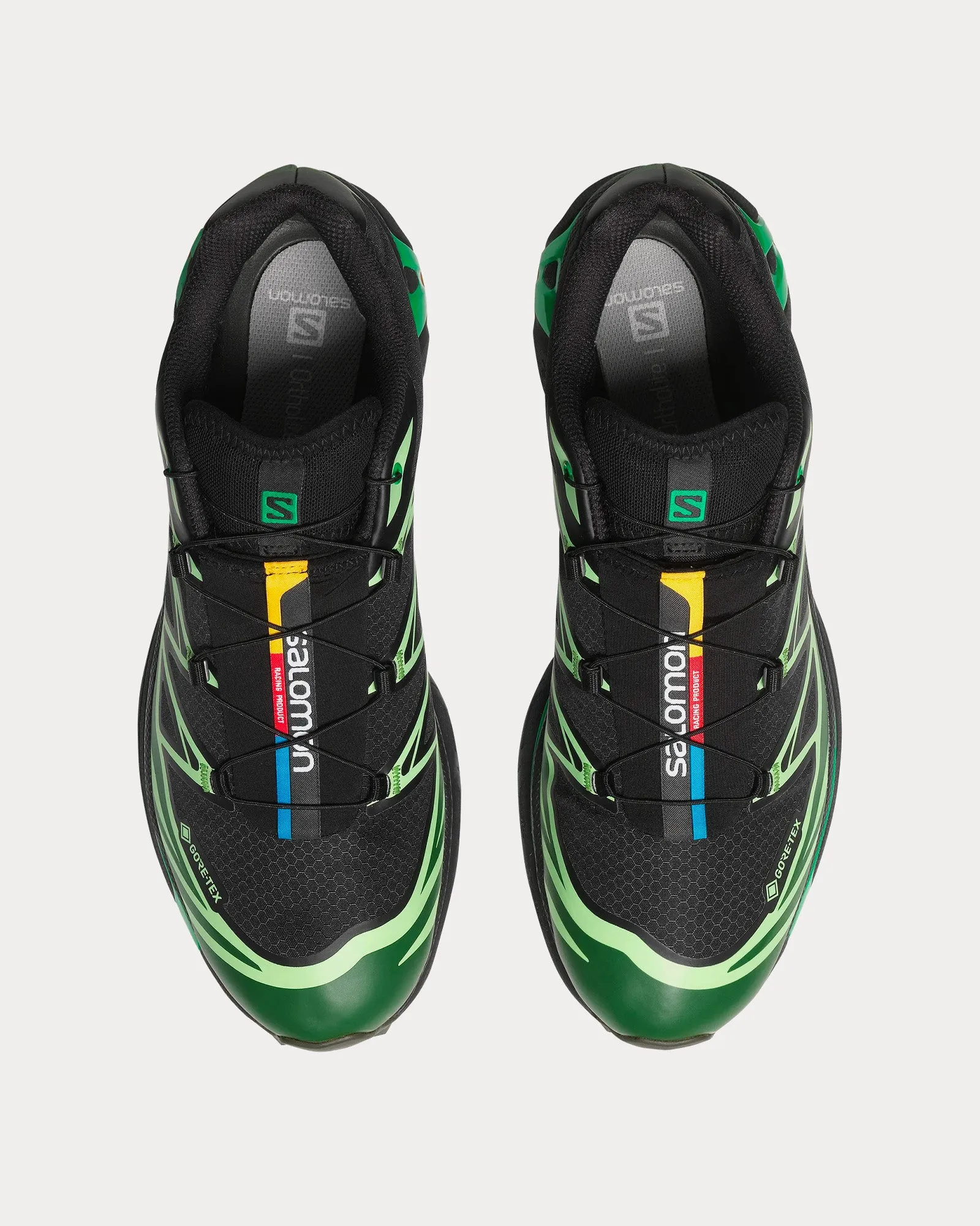 XT-6 Gore-Tex Black / Eden / Green Ash Low Top Sneakers