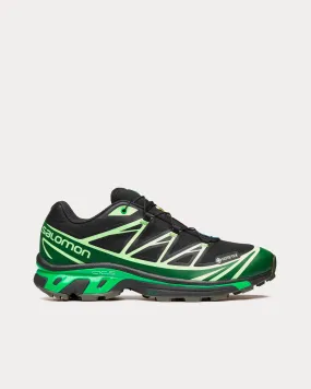 XT-6 Gore-Tex Black / Eden / Green Ash Low Top Sneakers