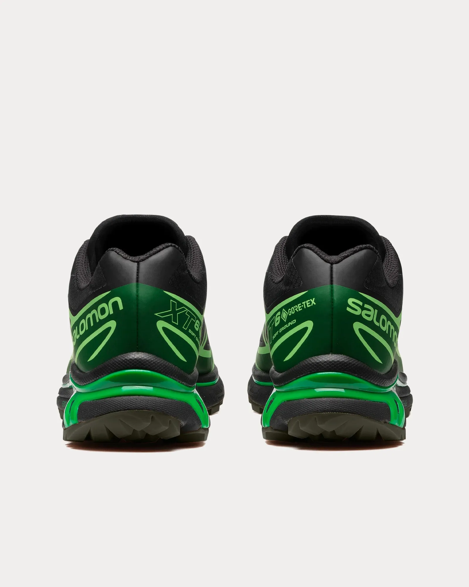 XT-6 Gore-Tex Black / Eden / Green Ash Low Top Sneakers