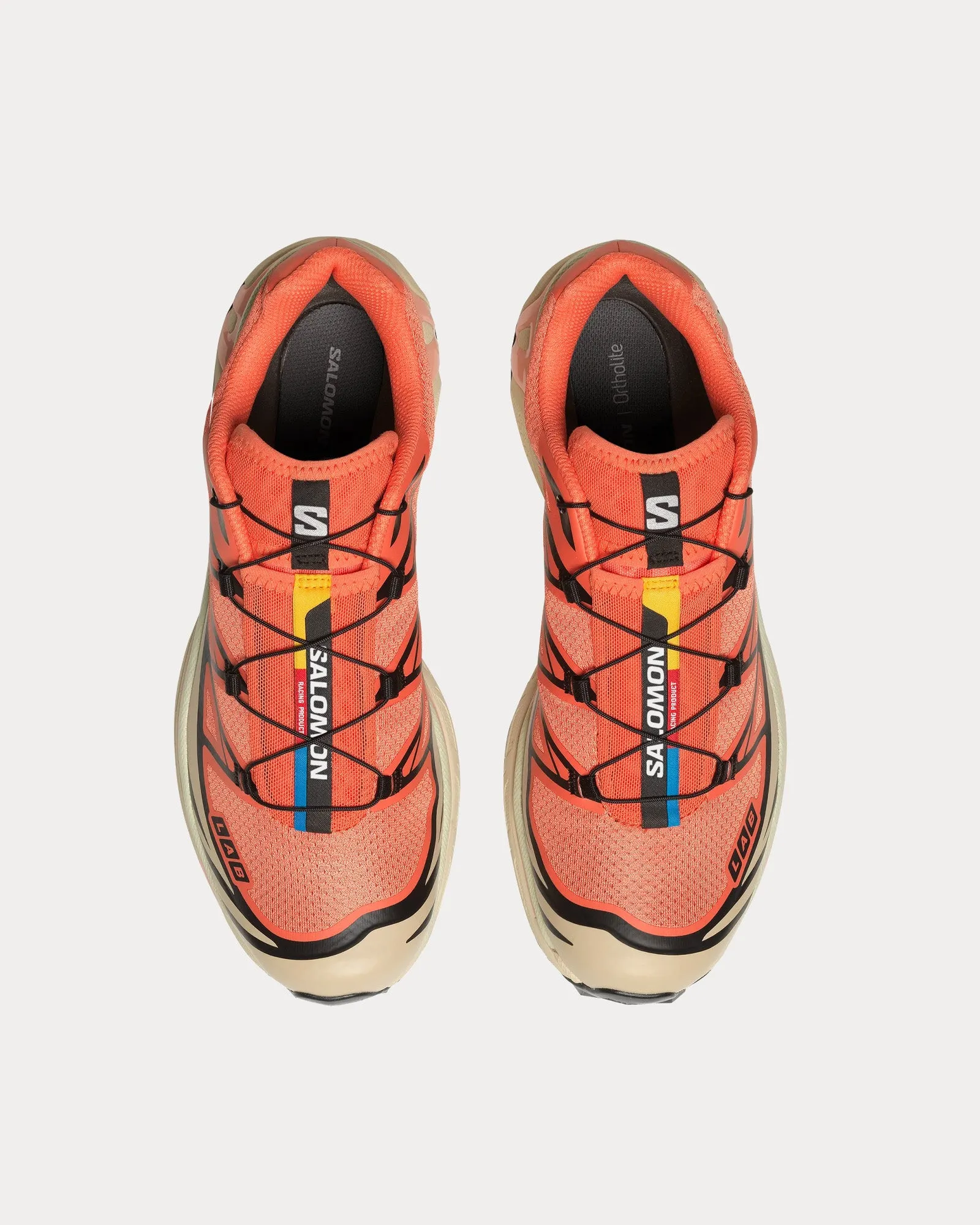 XT-6 Living Coral / Black / Cement Low Top Sneakers