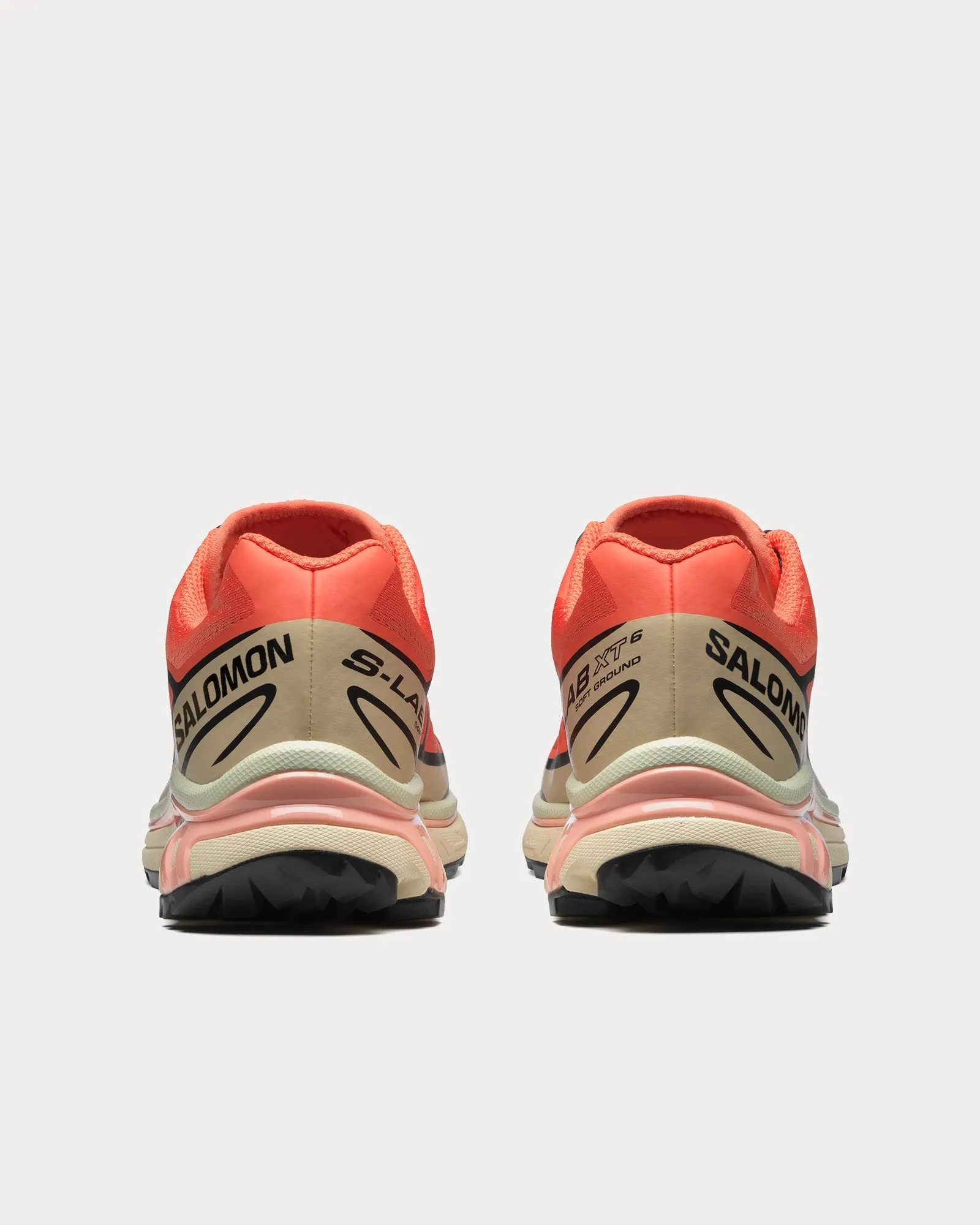 XT-6 Living Coral / Black / Cement Low Top Sneakers
