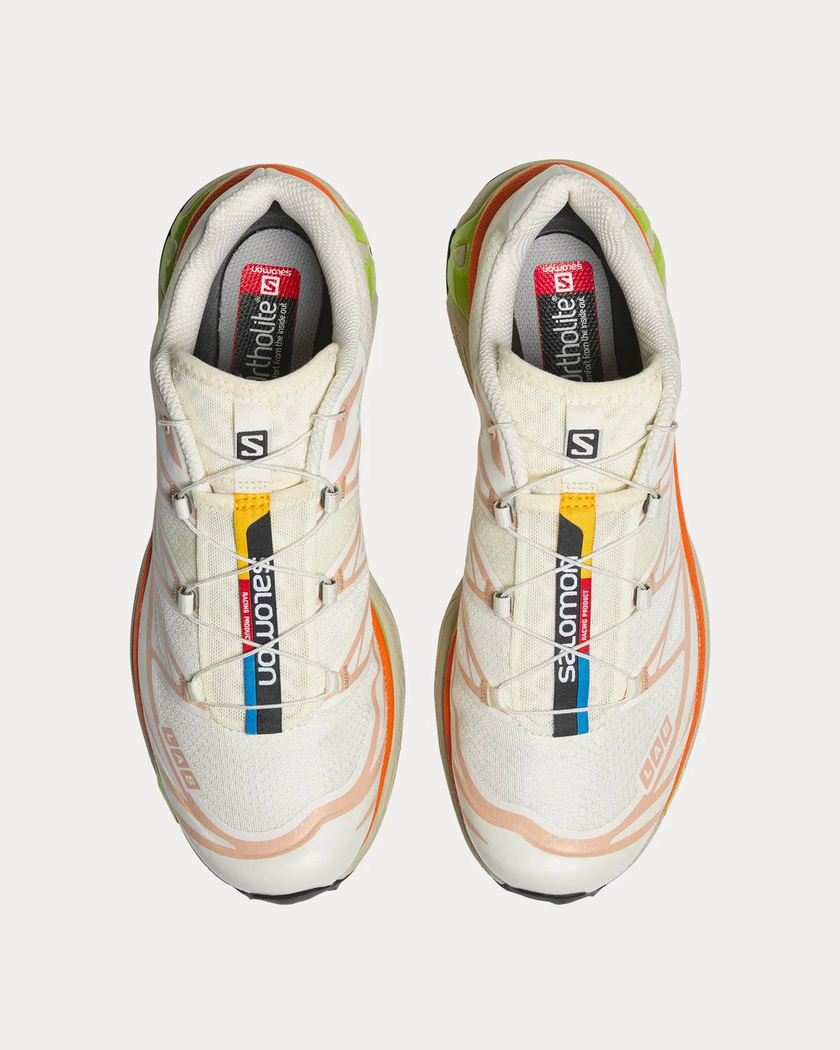XT-6 Vanilla Ice / Feather Gray / Rose Cloud Low Top Sneakers